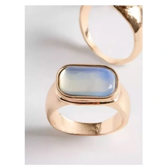 Torrid Elegant Gold Tone Women's Ring Set - Picture 2 of 4